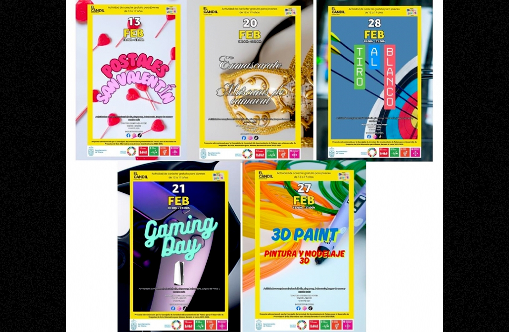 El Espacio Joven ofrece en febrero actividades monogr�ficas dirigidas a j�venes de entre 12 y 17 a�os